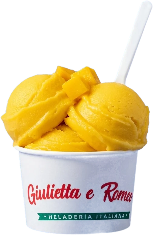 Sorbete de mango